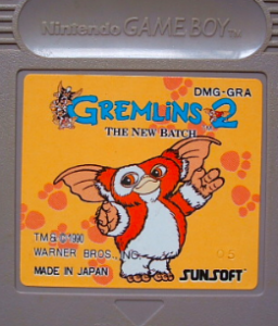 グレムリン シリーズはこの順番で見るべし ゲームボーイ版グレムリンが懐かしい ジョンシネマ